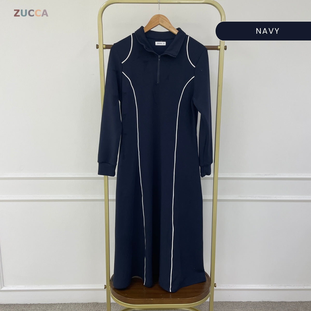ZUCCA CINDY SPORTY CONTOUR MODEST DRESS – MA178