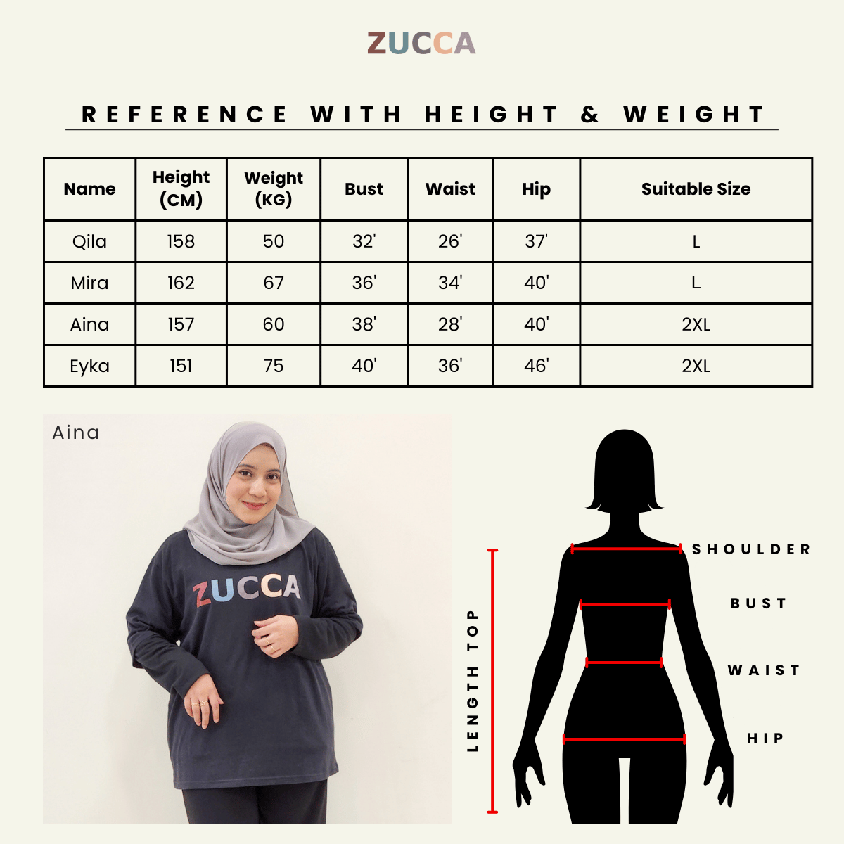 ZUCCA SUMAYA KEMEJA WANITA CORAK KASUAL - DM021