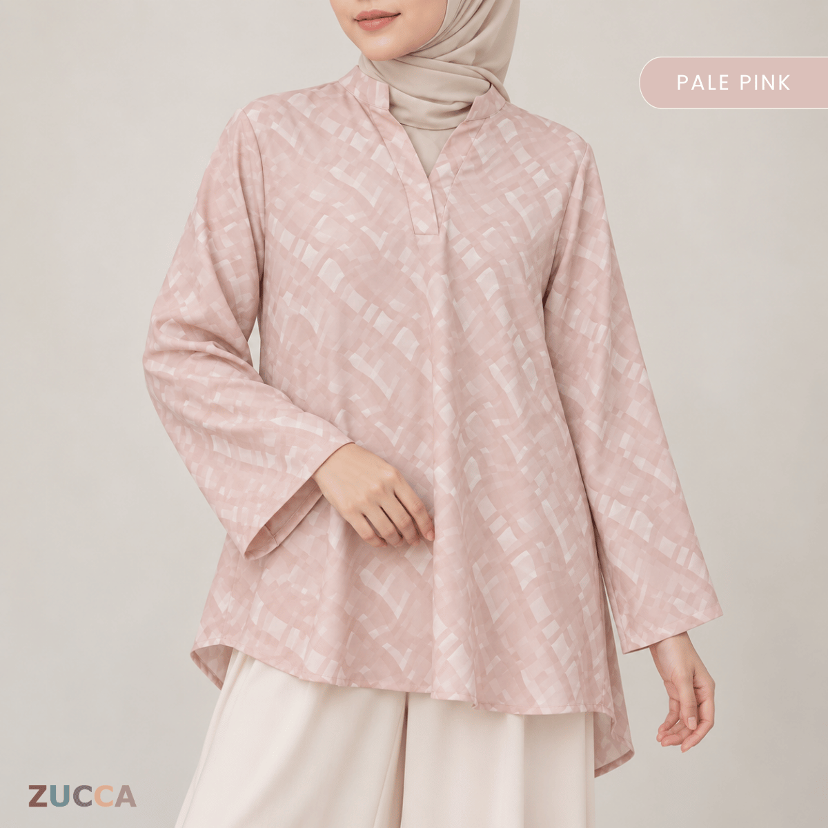ZUCCA NARINA TONAL ABSTRACT GEOMETRIC PRINT - MA280