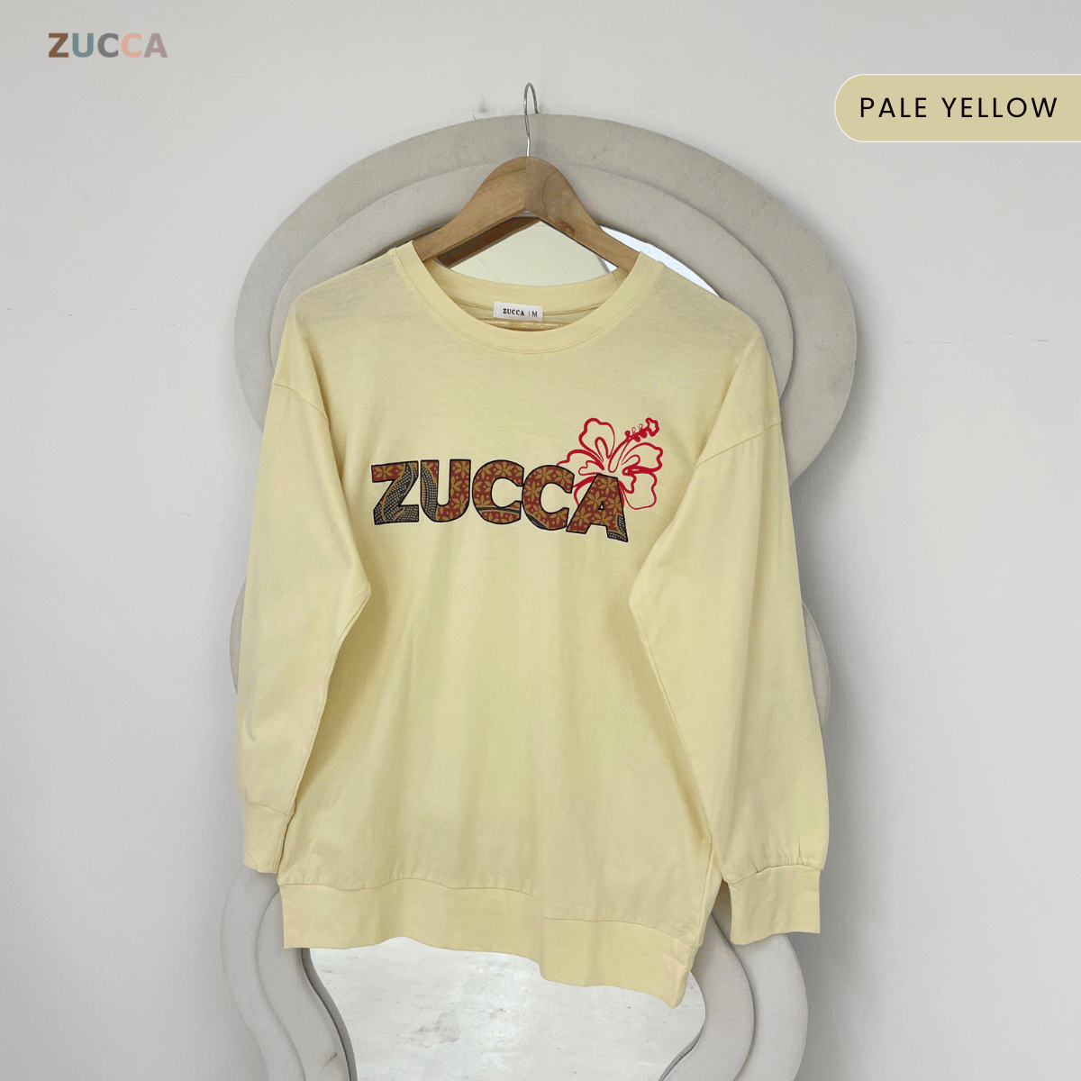 ZUCCA ALANA FLORAL BATIK LONG SLEEVE TOP - MA270