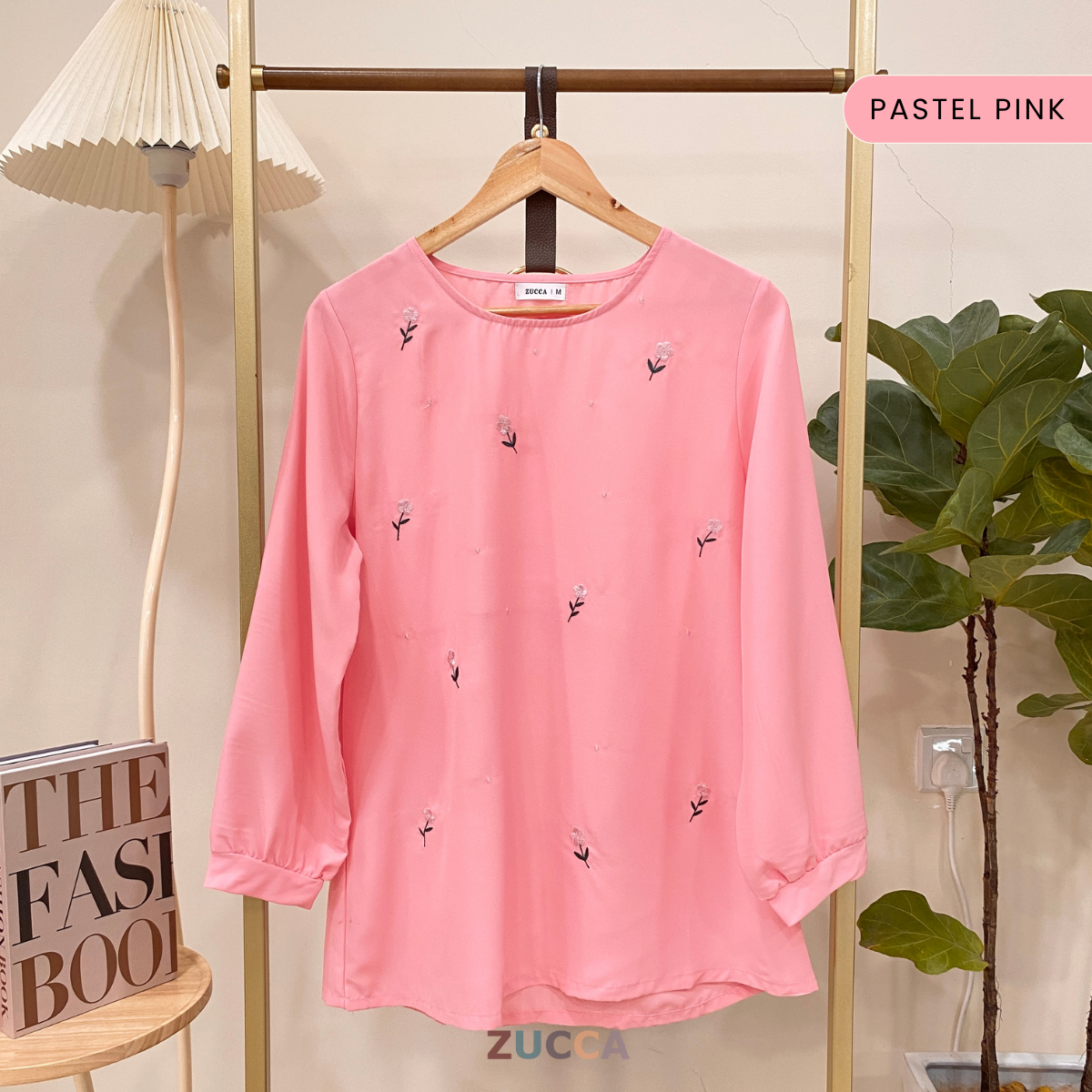 ZUCCA BRINA FLORAL PRINT WOMEN BLOUSE - MA016