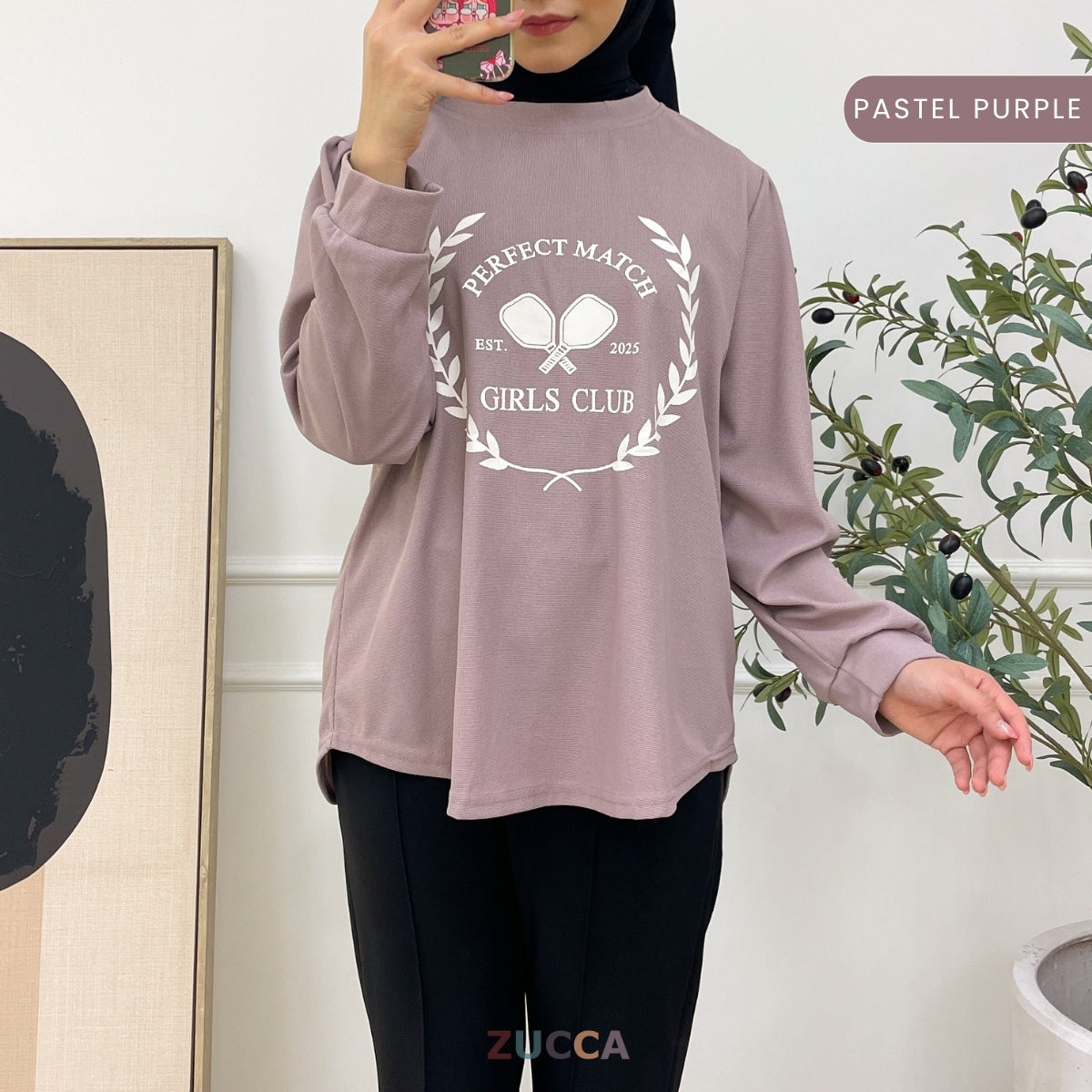 ZUCCA MARCIE KEMEJA KASUAL WANITA WAFFLE COTTON - DM007 BAJU WANITA KOREAN STYLE