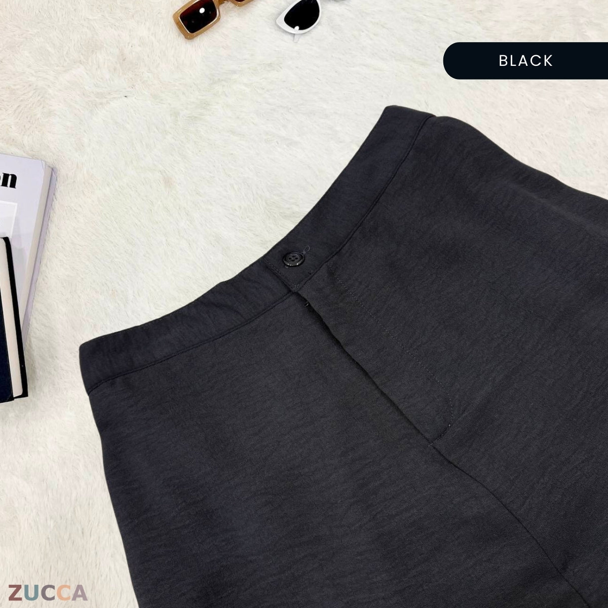 ZUCCA DANICA SELUAR PALAZZO HIGH WAIST ELEGAN GAYA KOREA – PS079