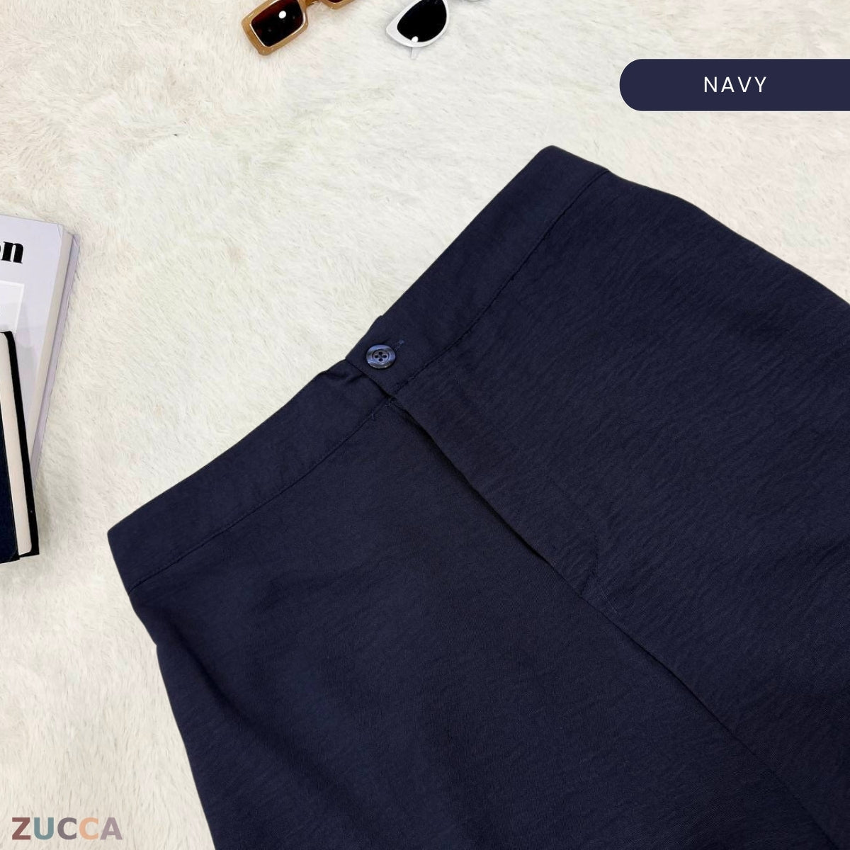 ZUCCA DANICA SELUAR PALAZZO HIGH WAIST ELEGAN GAYA KOREA – PS079