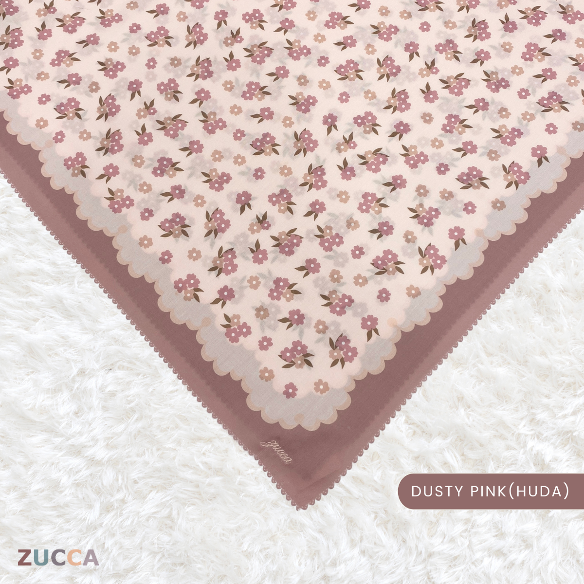 JULIANA HIJAB BAWAL FLORAL PRINTED VOILE - PSTU001