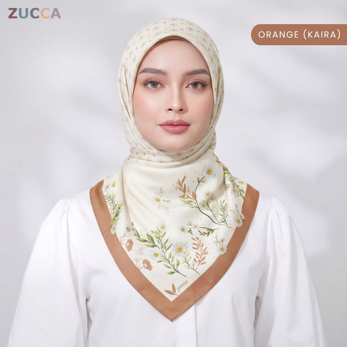 JULIANA HIJAB BAWAL FLORAL PRINTED VOILE - PSTU001