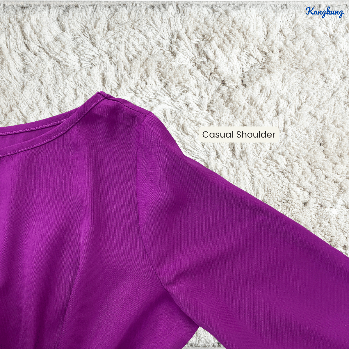 KANGKUNG MARTHA ELASTIC WAIST FLARED TUNIC-Q002