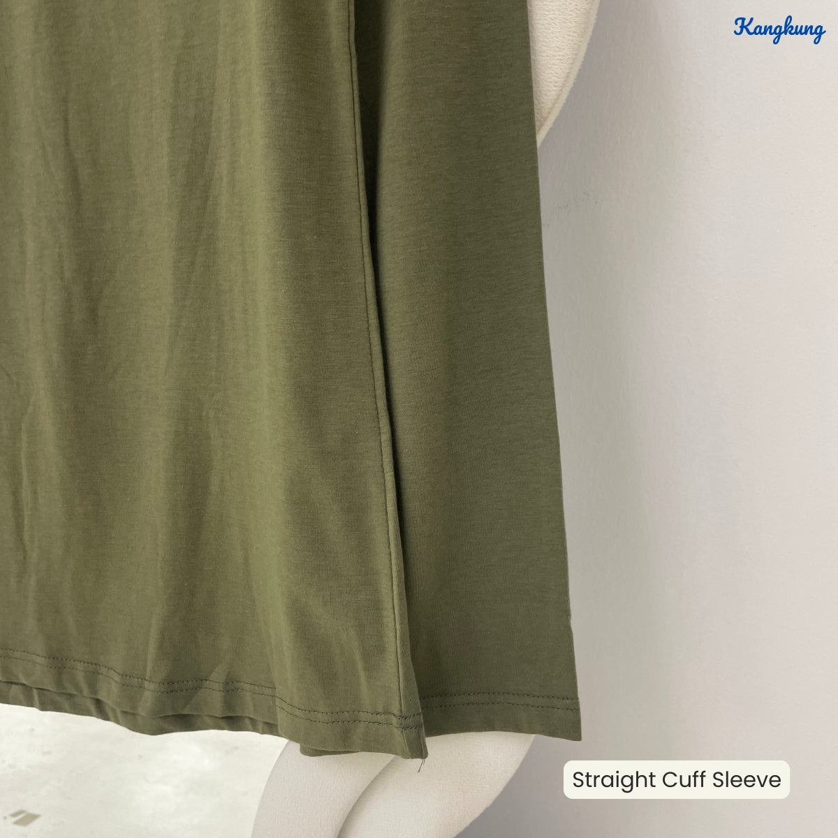 KANGKUNG RAISHA RUFFLE SHOULDER LONG SLEEVE TOP - Q017