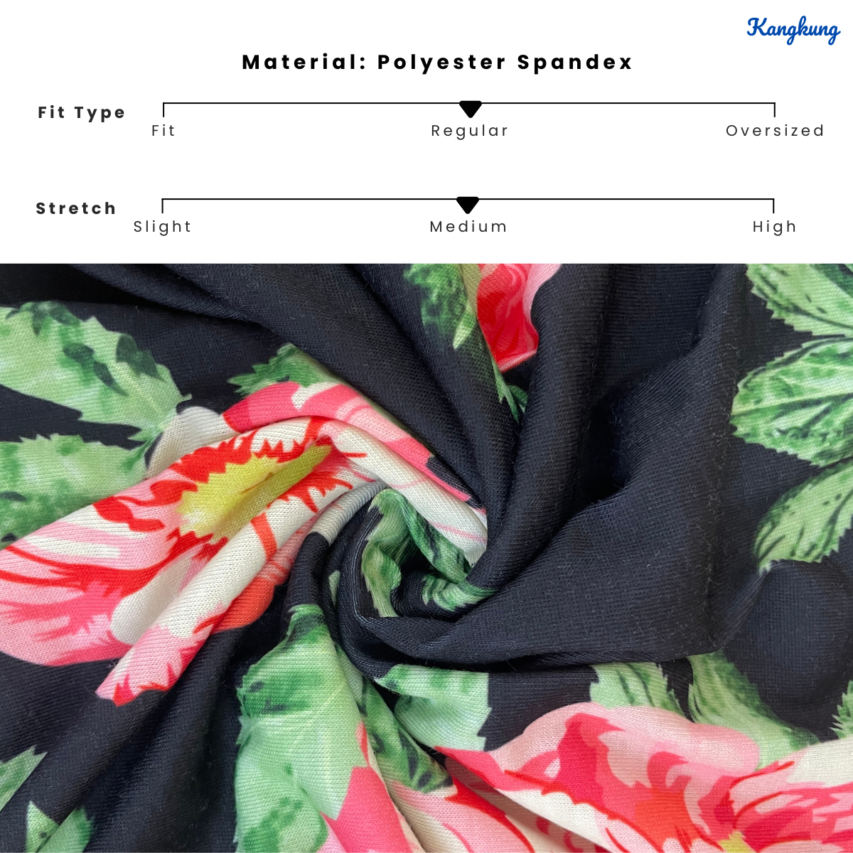KANGKUNG ZAINAB FLORAL PRINT BALLOON SLEEVE LONG TOP - Q019