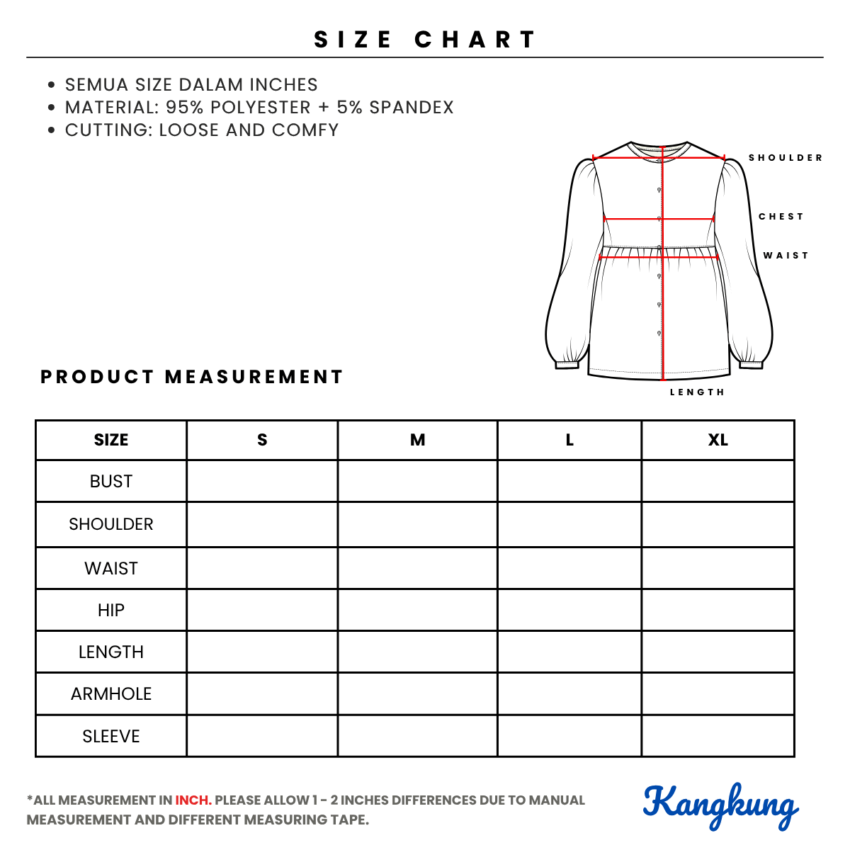 KANGKUNG BIHA FLORAL PRINTED LONG SLEEVE TOP-Q009