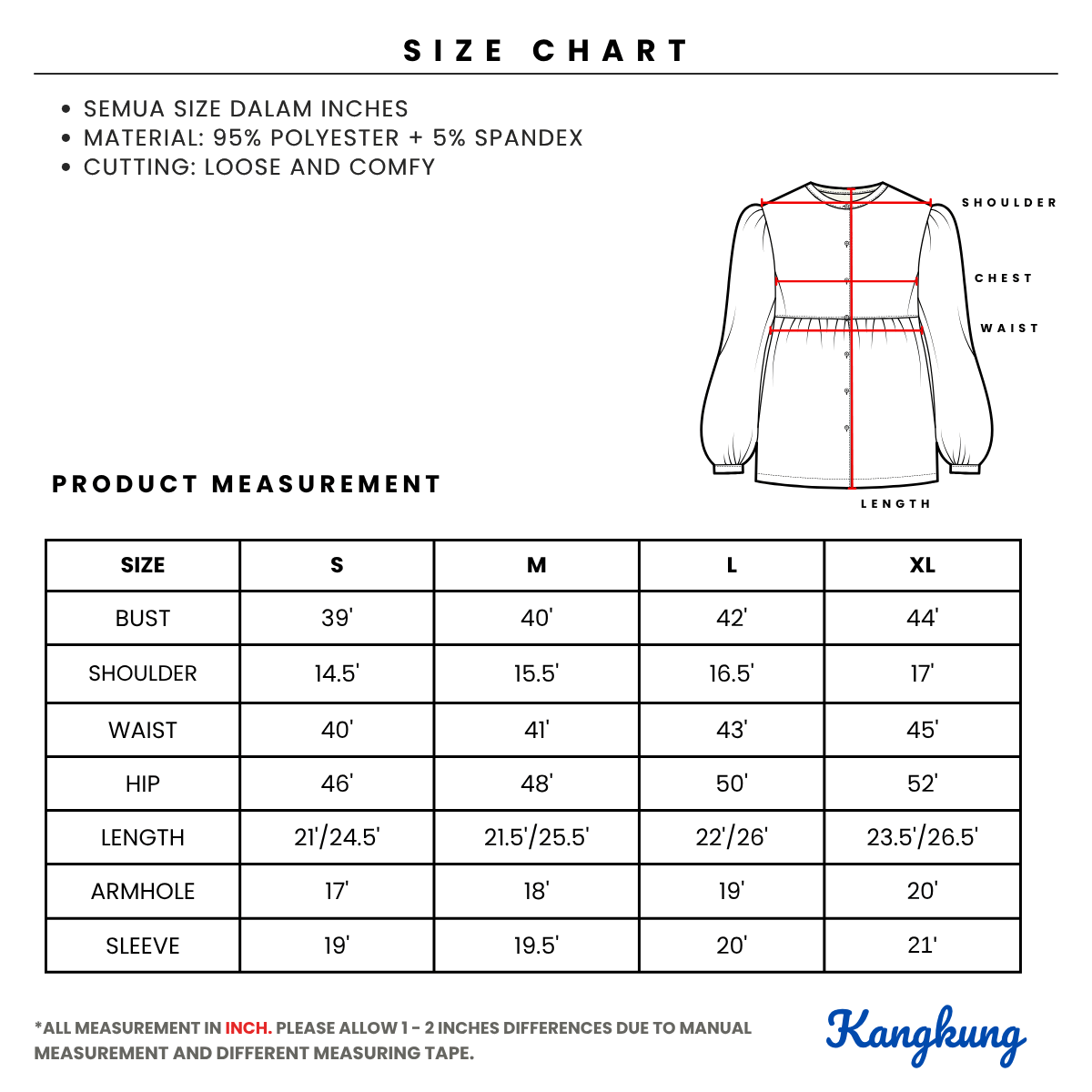 KANGKUNG ALEA FLORAL PRINTED LONG SLEEVE TOP-Q022