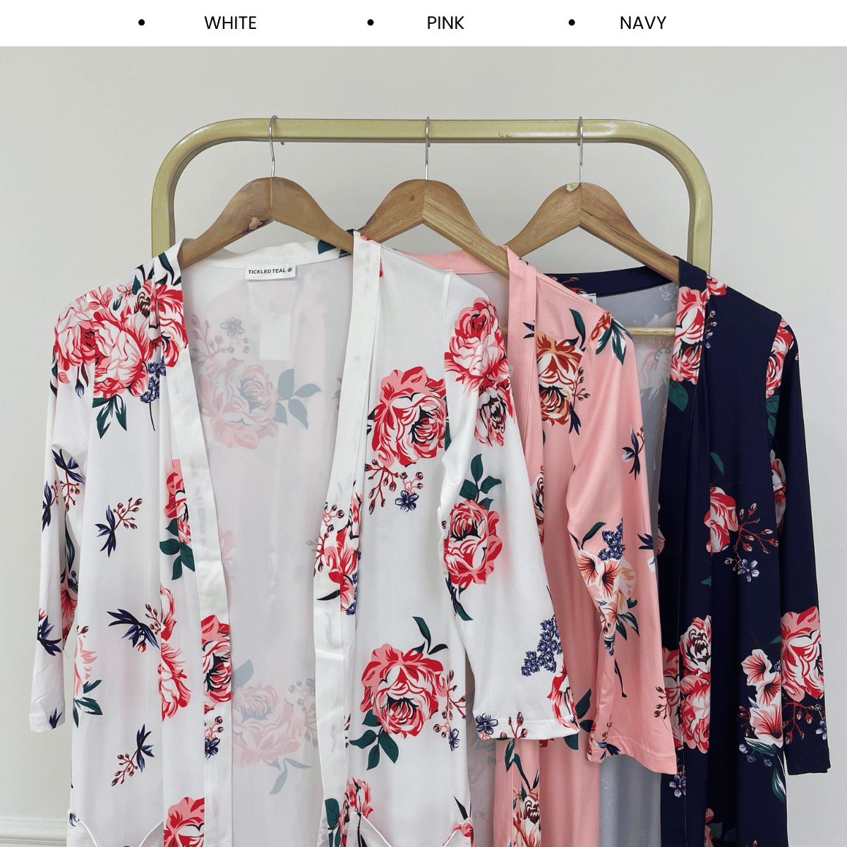 KANGKUNG EVELINA FLORAL PRINT OPEN-FRONT LONG CARDIGAN - Q048(#045)