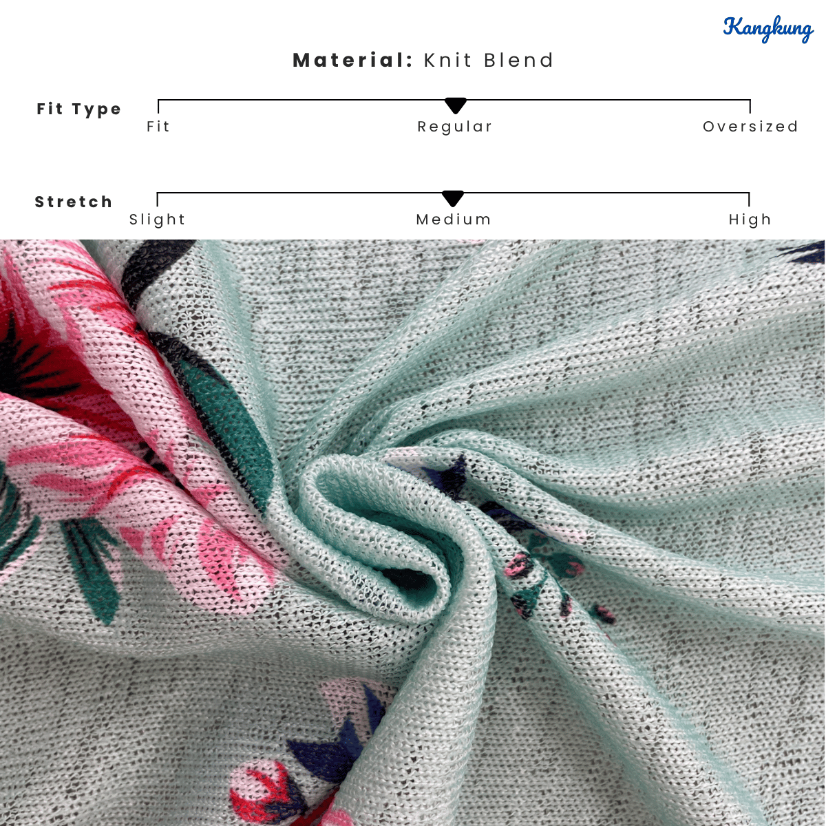 KANGKUNG CALISTA FLORAL PRINT OPEN-FRONT LONG CARDIGAN - Q051(#136)