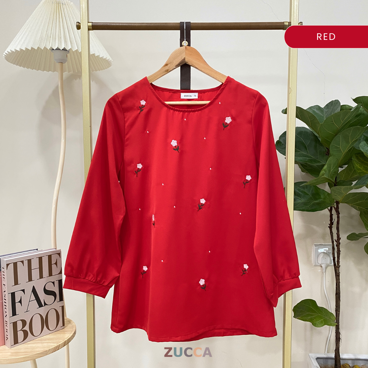 ZUCCA BRINA FLORAL PRINT WOMEN BLOUSE - MA016