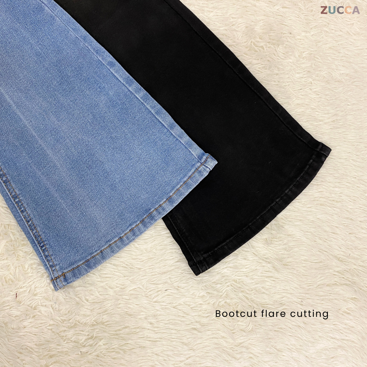 ZUCCA NOEL DENIM BOOTCUT WOMEN JEANS - SU003 PANTS