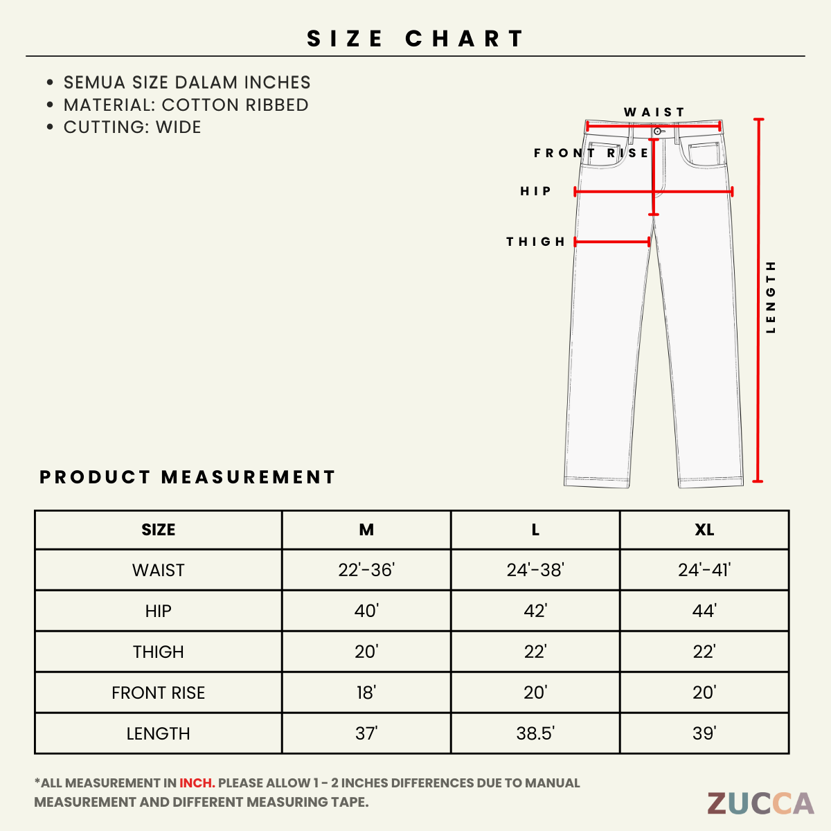 ZUCCA NIKIRA WIDE LEG WOMEN PANTS - SU004 PALAZZO