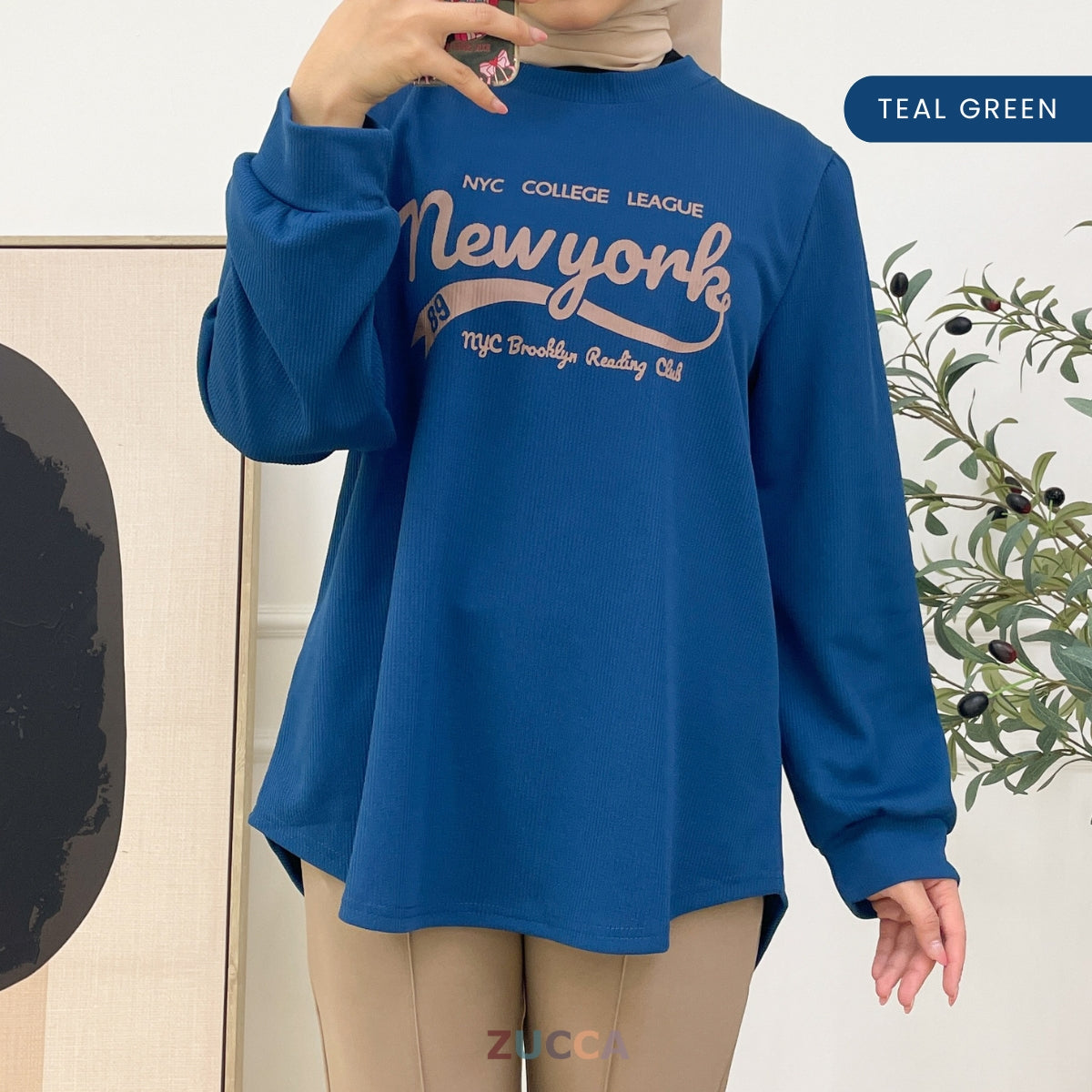 ZUCCA DALINIA CASUAL PRINT SHIRT - DM141