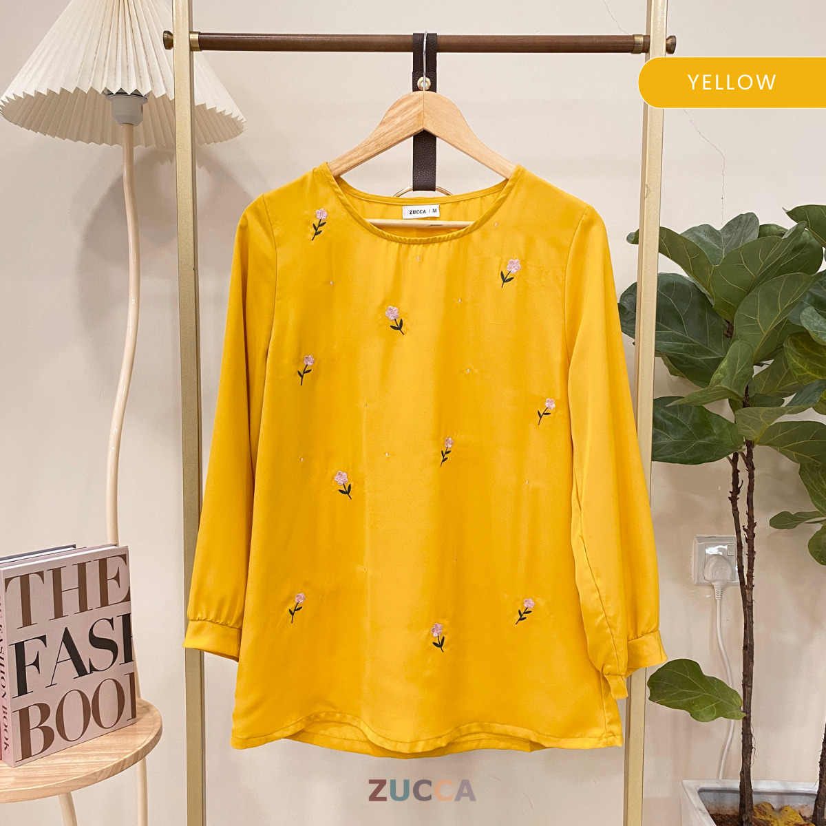 ZUCCA BRINA FLORAL PRINT WOMEN BLOUSE - MA016