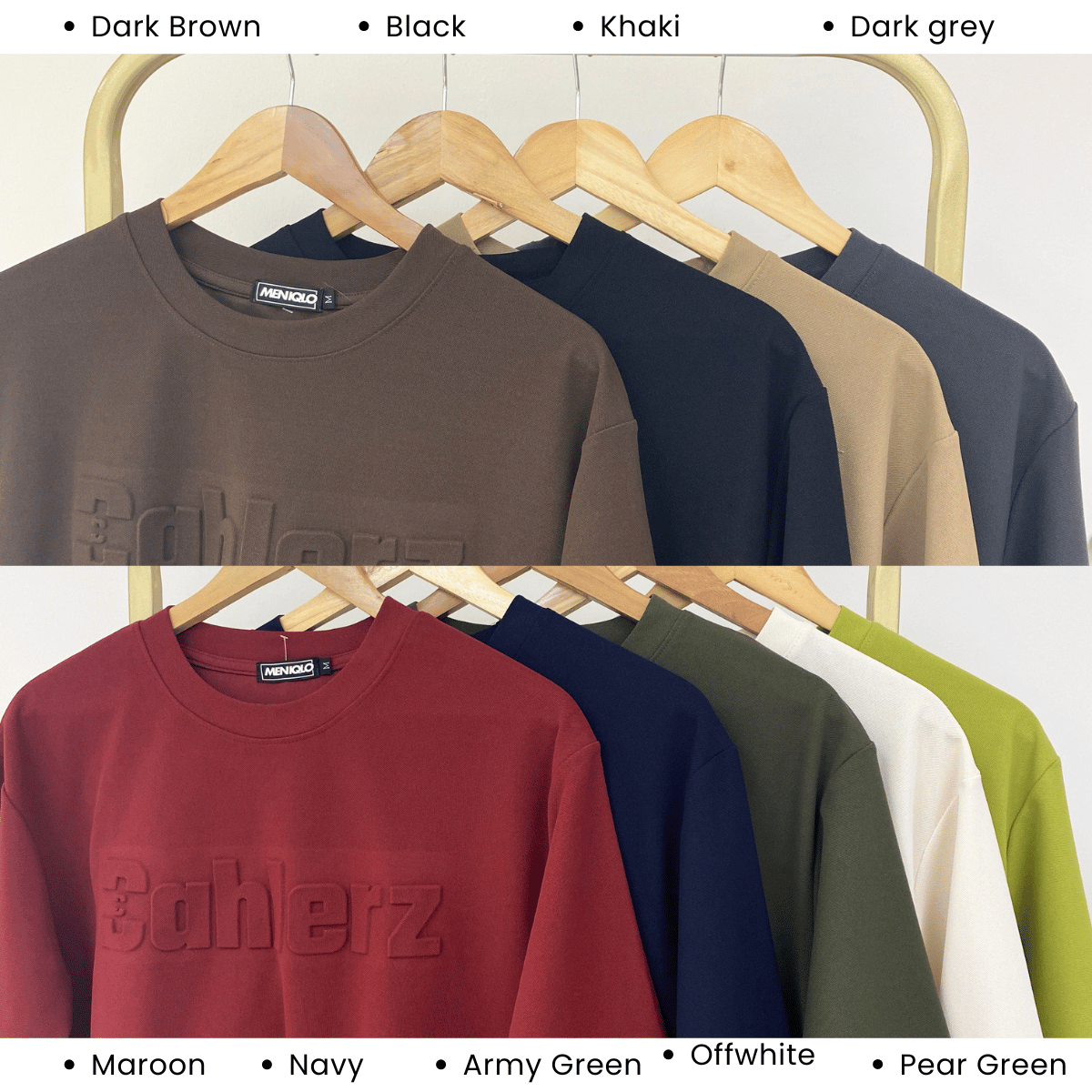 MENIQLO VINCENT OVERSIZED T-SHIRT SHORT SLEEVE - MQ1003
