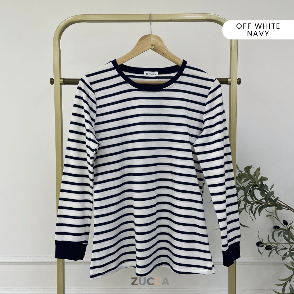 ZUCCA ERISA KASUAL WOMEN STRIPE SHIRT - MA157