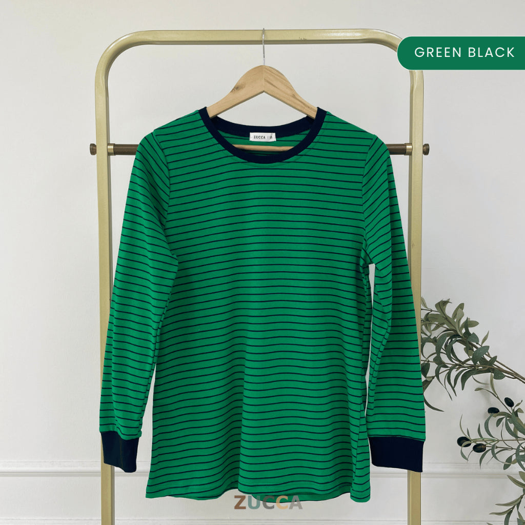 ZUCCA ERISA KASUAL WOMEN STRIPE SHIRT - MA157