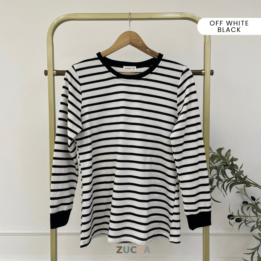 ZUCCA ERISA KASUAL WOMEN STRIPE SHIRT - MA157
