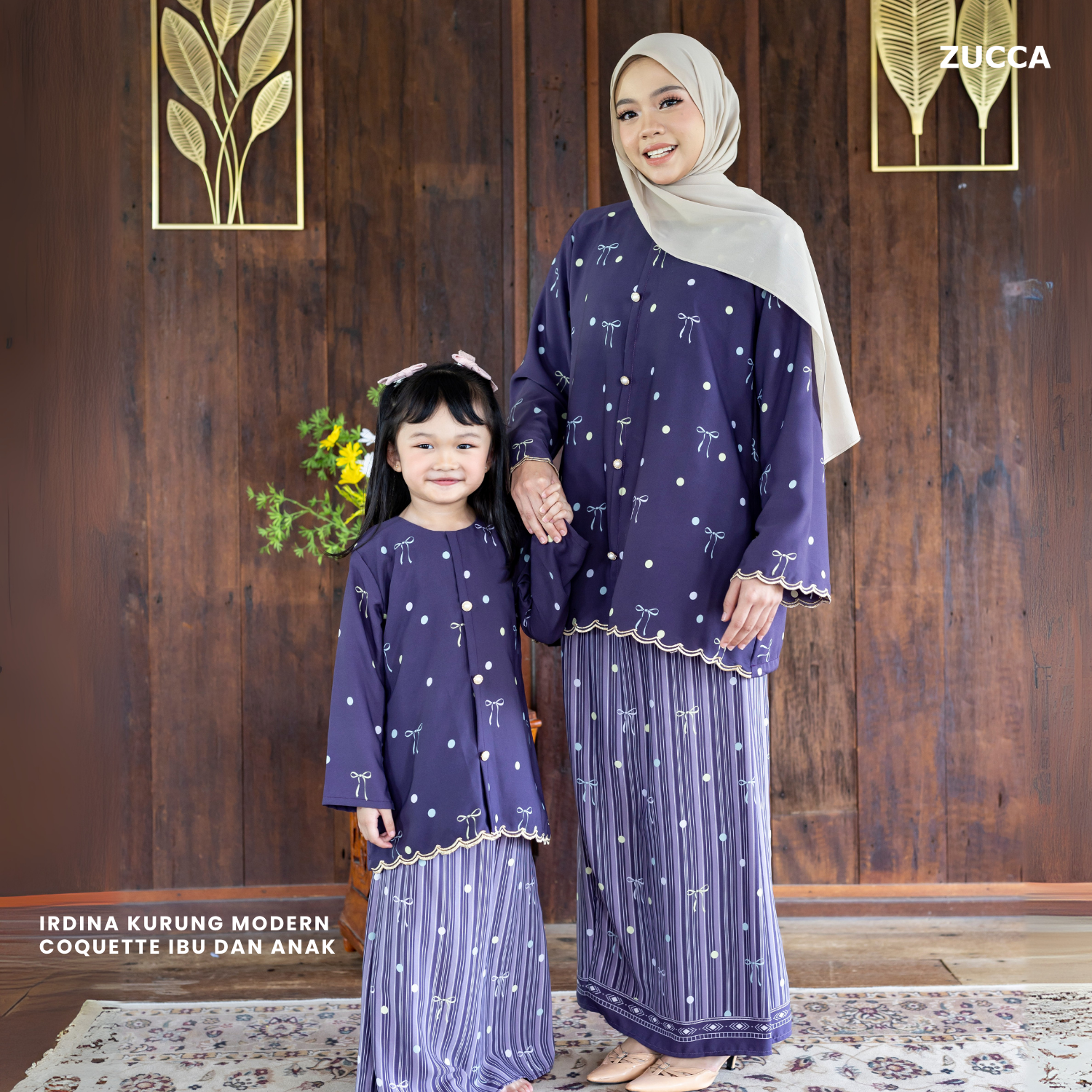 Irdina Kurung Modern Coquette Sedondon Ibu Dan Anak - H005