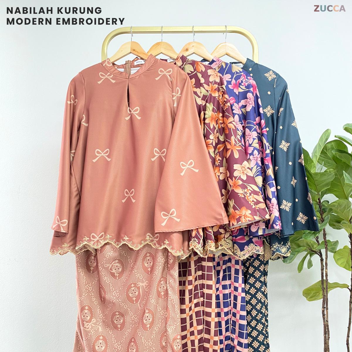 ZUCCA NABILAH KURUNG SULAM MODEN - DMRAYA002