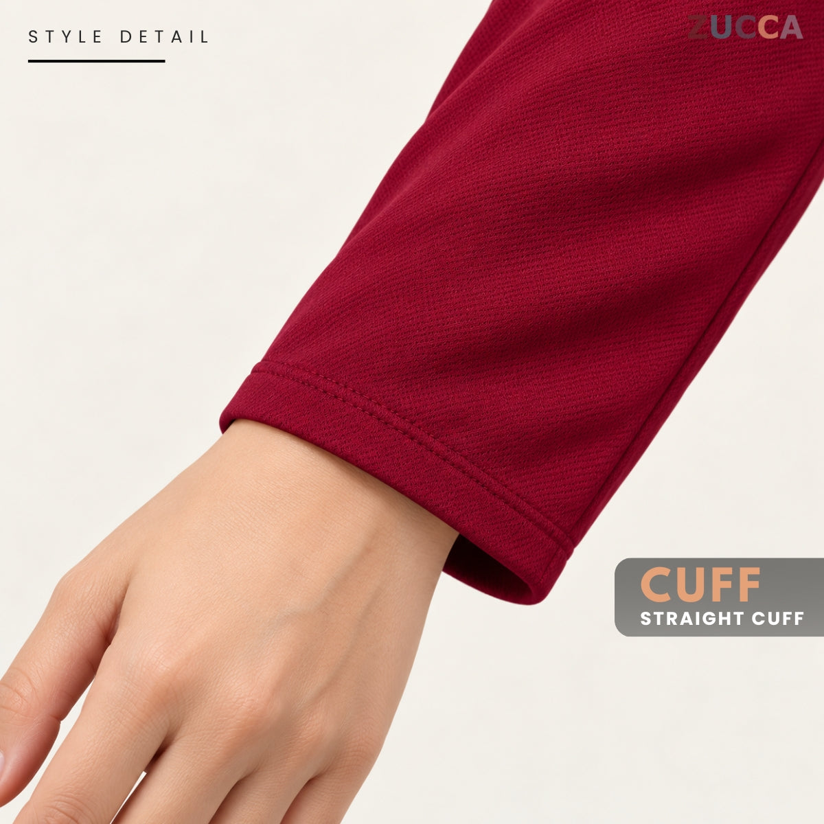 ZUCCA MYZA SPORT BASIC LONG SLEEVE T-SHIRT- MC1022