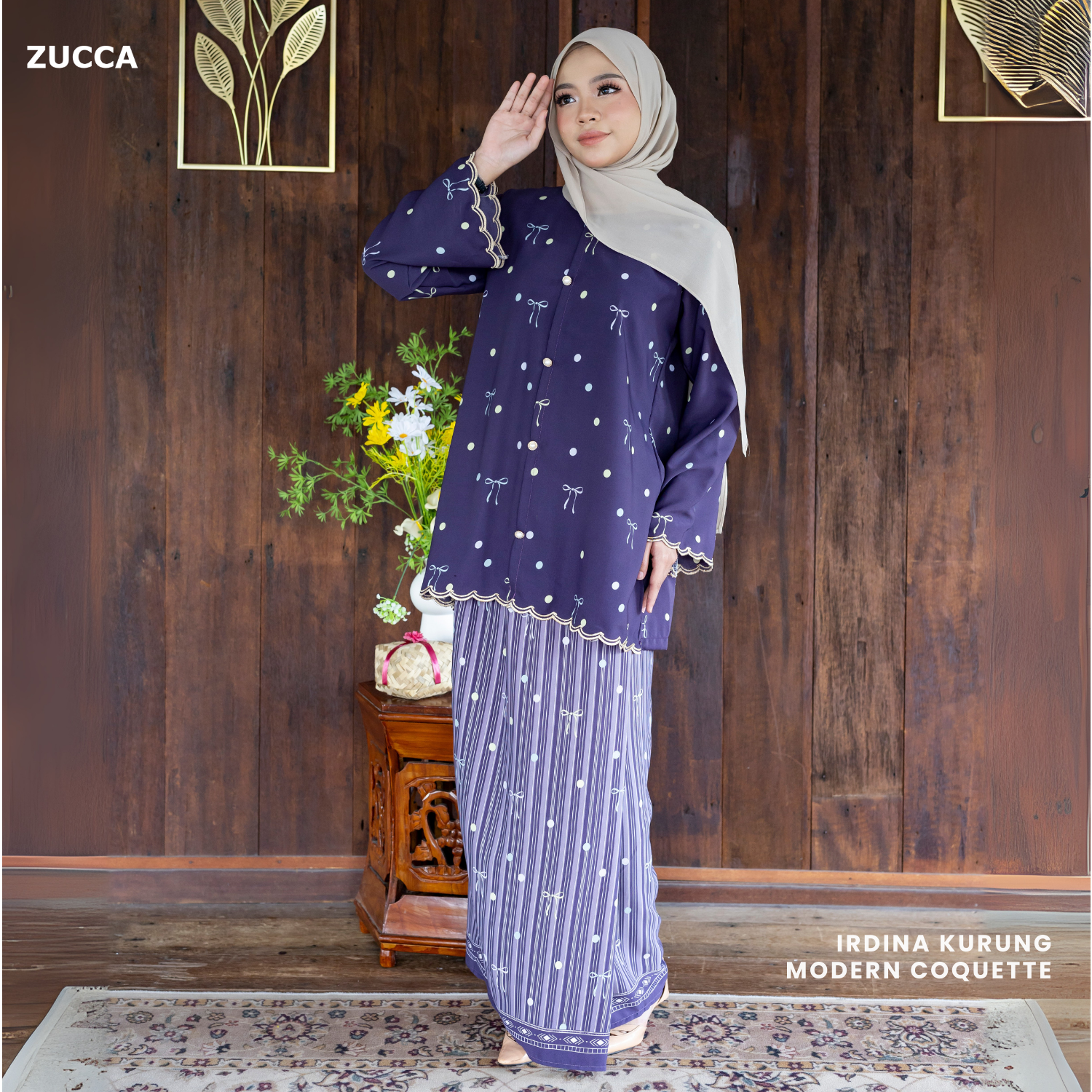 Irdina Kurung Modern Coquette Sedondon Ibu Dan Anak - H005