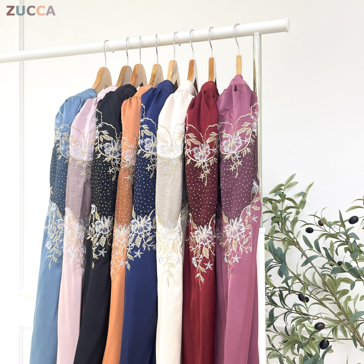[JOM RAYA 2026] ZUCCA LYSHA CLASSIC LUXE EMBROIDERED MODERN KURUNG – MARAYA009