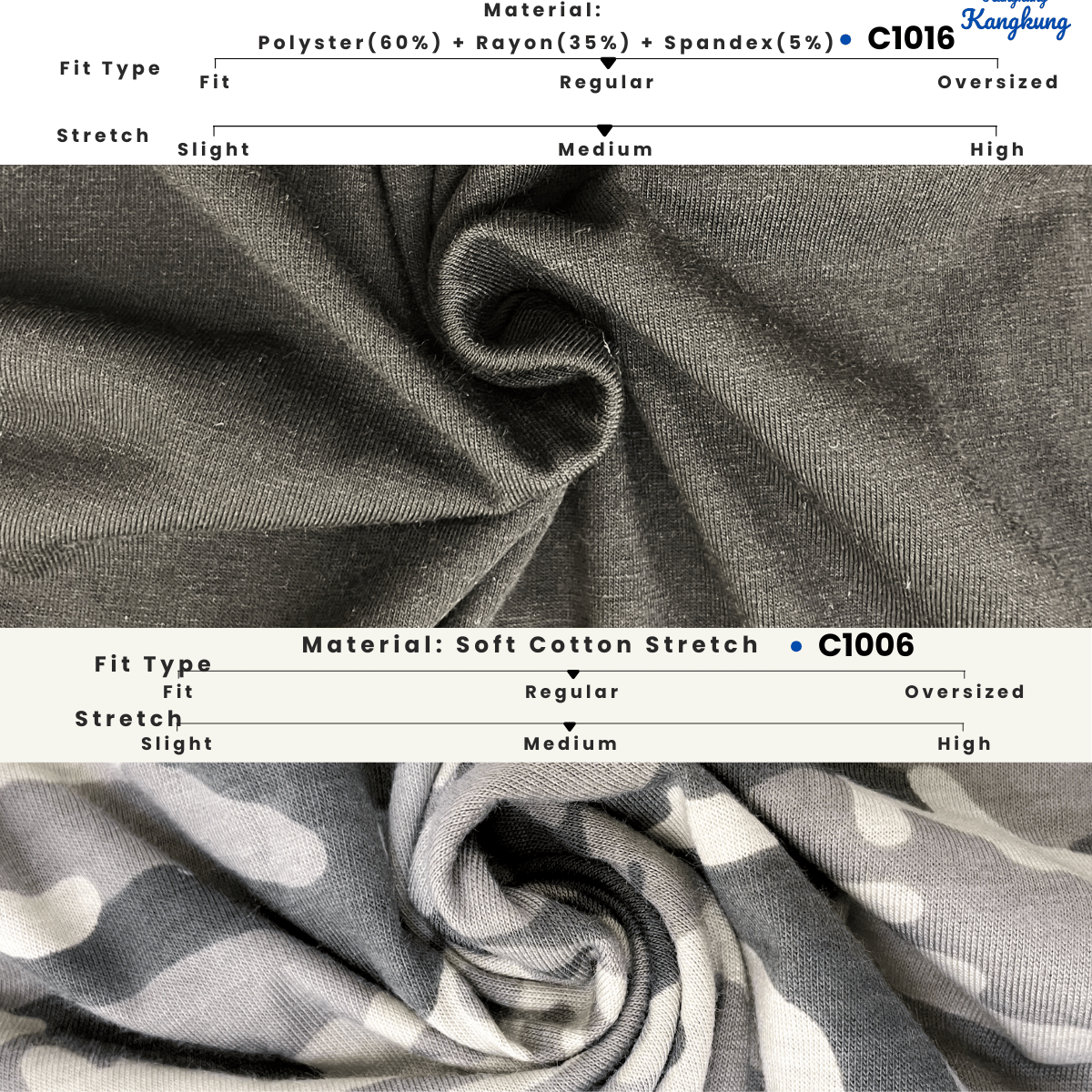 KANGKUNG QAIRA SYAZANA CASUAL CAMO RAGLAN TOP - (C1006 | C1016)