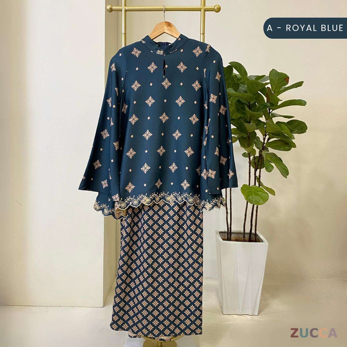 ZUCCA NABILAH KURUNG SULAM MODEN - DMRAYA002