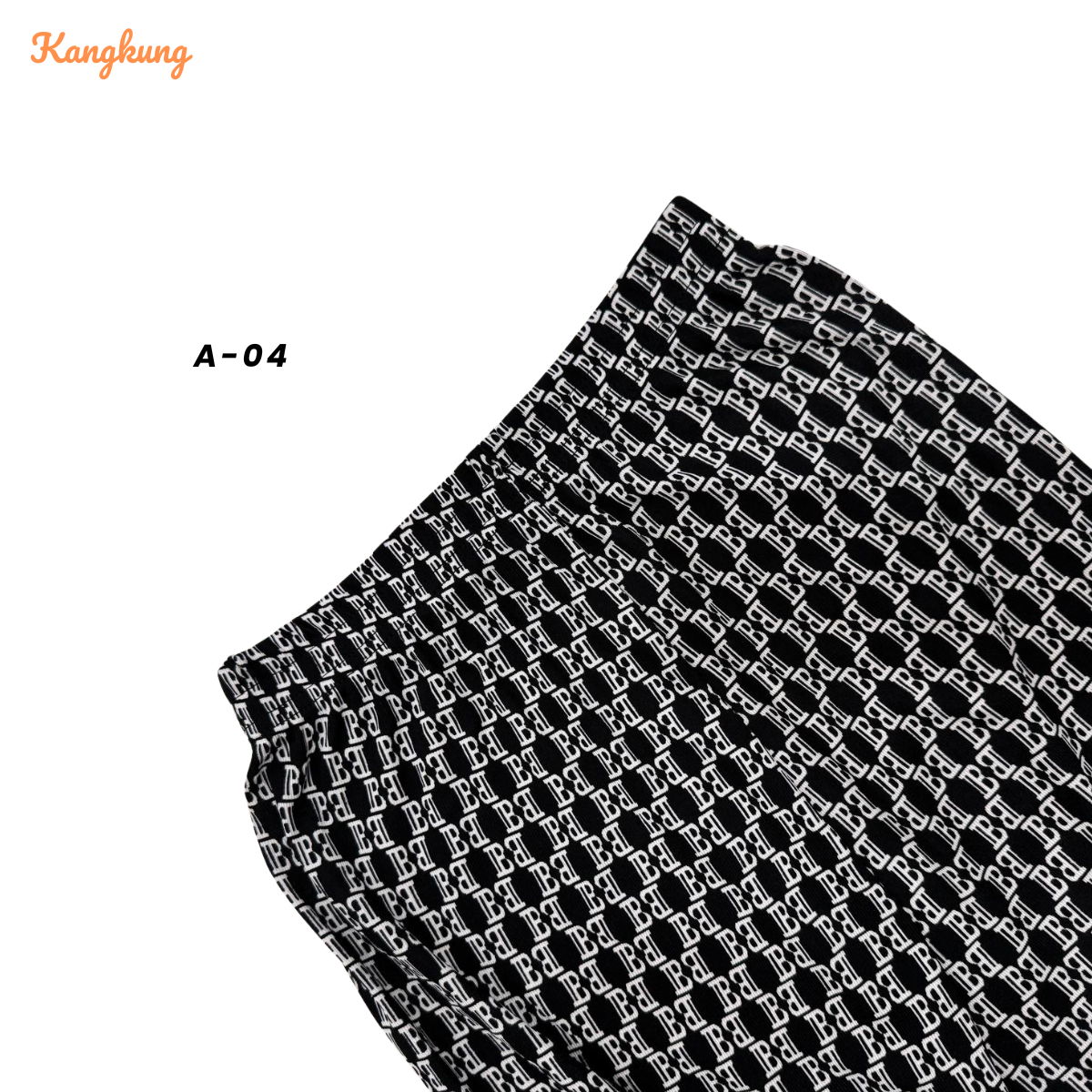 ZUCCA NAZIRA SELUAR WANITA CORAK BERGARIS – L066 – 011185 & 007165