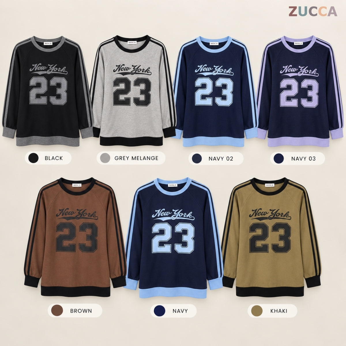 ZUCCA MAVEERA ACTIVE VARSITY LONG SLEEVE MODEST WEAR-MS010