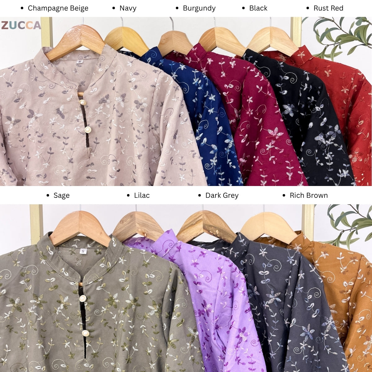 ZUCCA AURIELLE KURUNG SULAMAN MODEN - H029