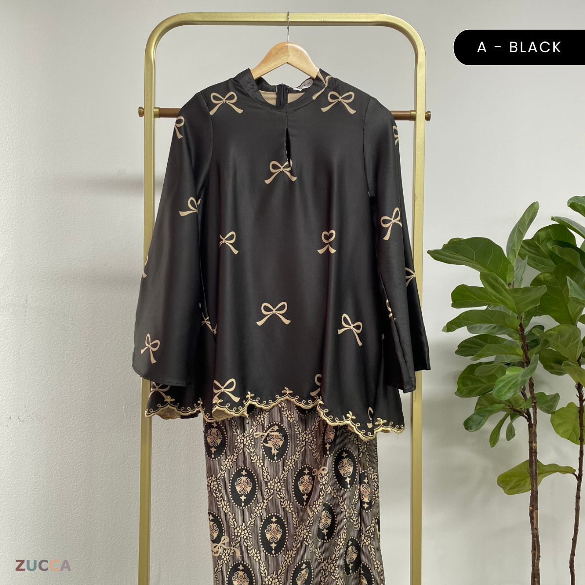 ZUCCA NABILAH KURUNG SULAM MODEN - DMRAYA002