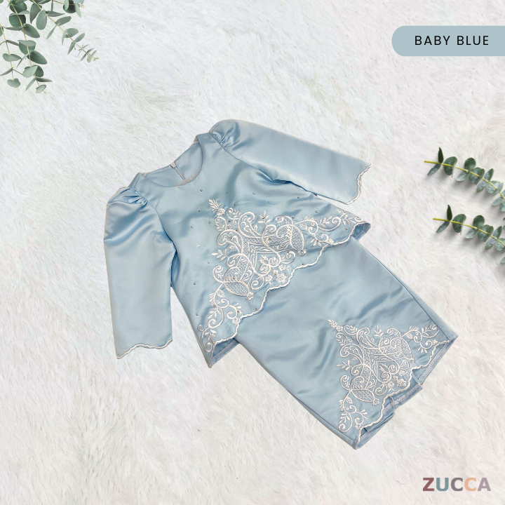 Ratna Kurung Pahang Satin Sulam Ibu Dan Anak - PL002 PL002A