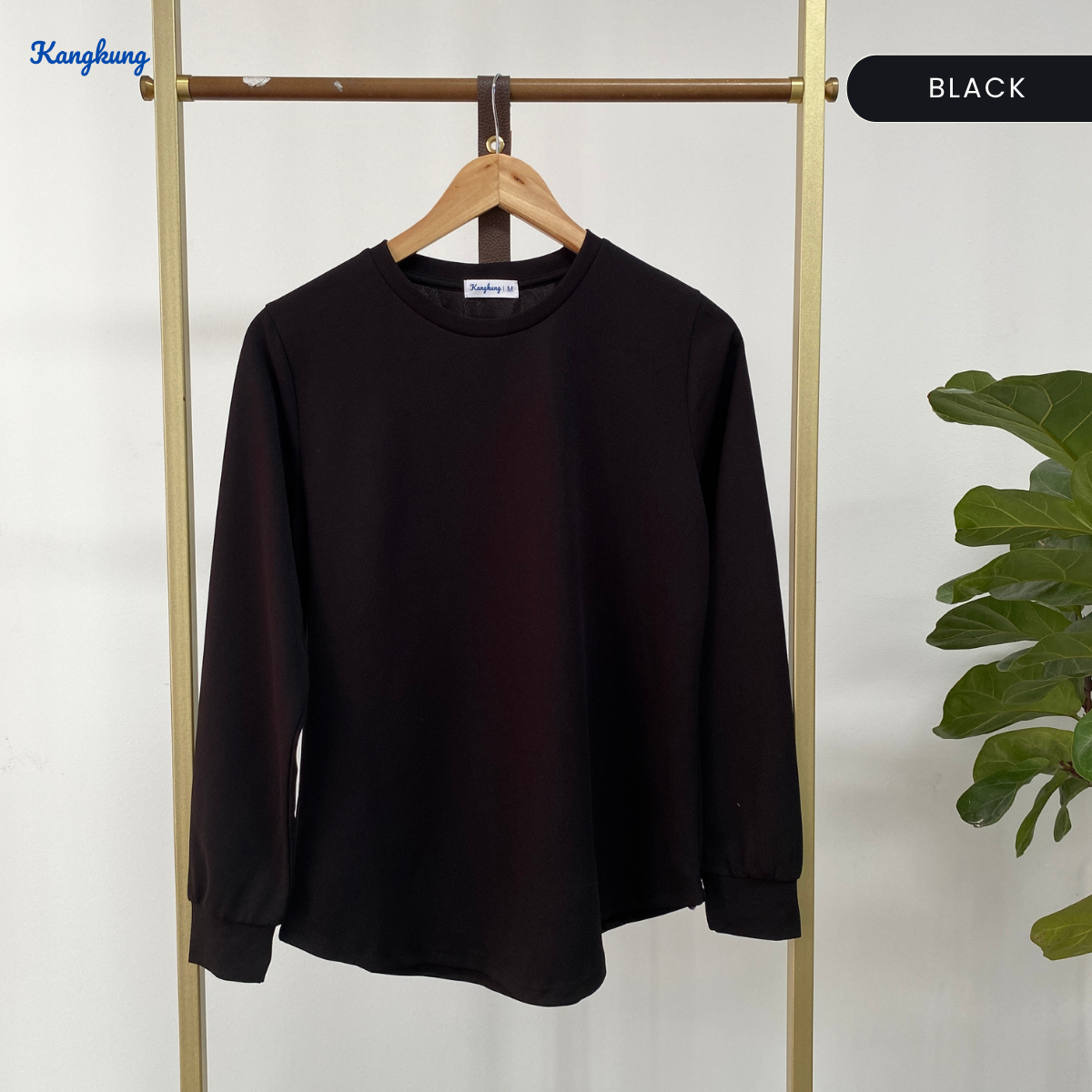 KANGKUNG MILAH CASUAL PLAIN SHIRT - KK119