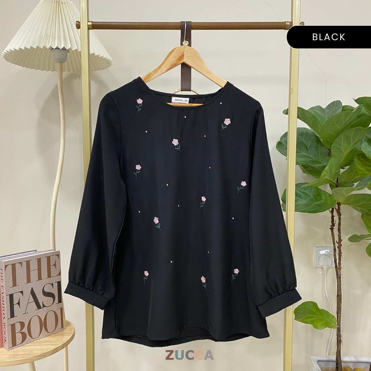 ZUCCA BRINA FLORAL PRINT WOMEN BLOUSE - MA016