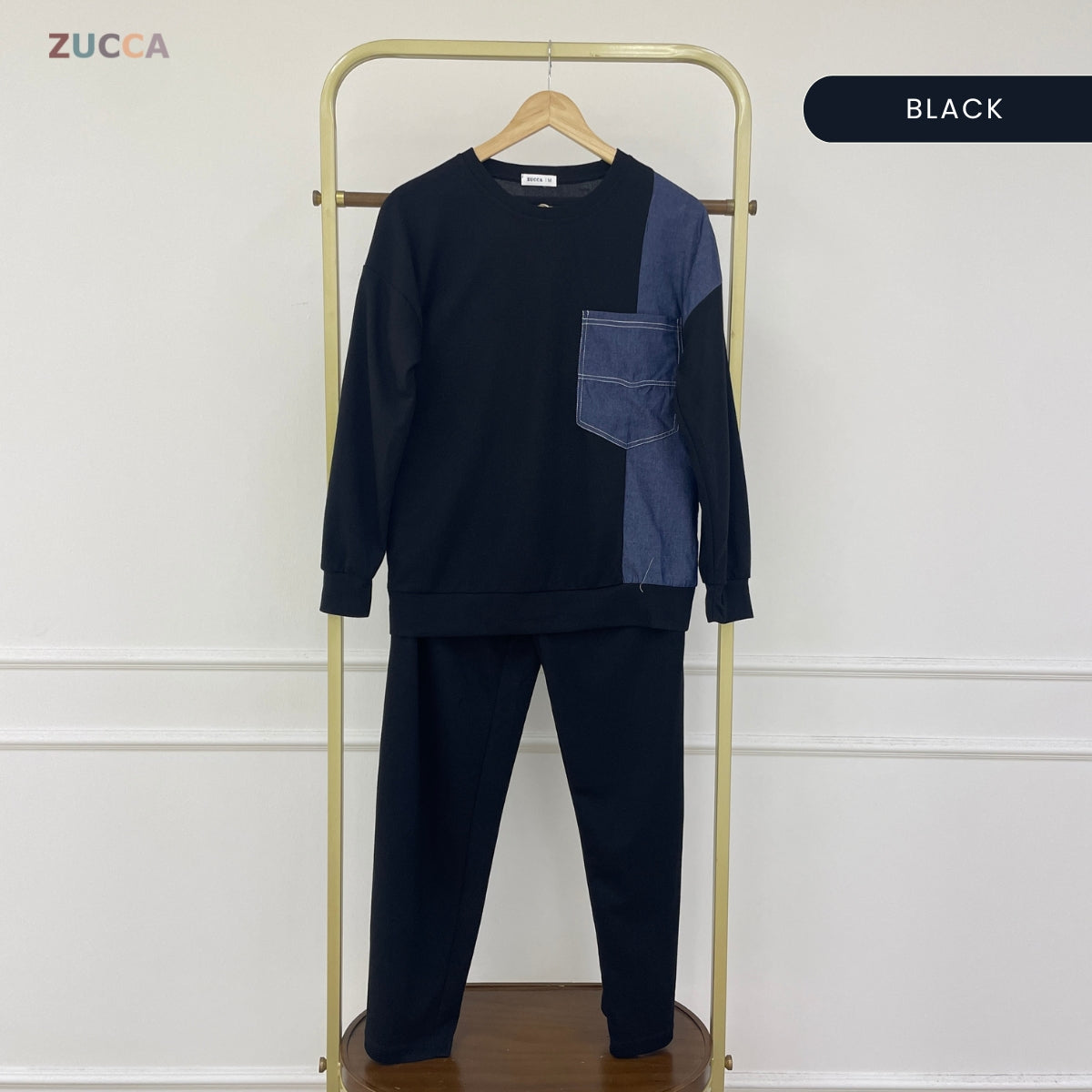 ZUCCA NARISSA TRENDY DAILY COLOURBLOCK MODEST SET - MA165