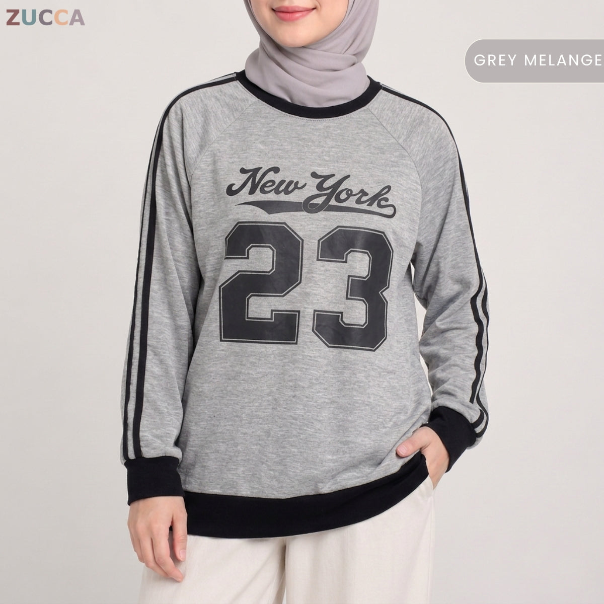 ZUCCA MAVEERA ACTIVE VARSITY LONG SLEEVE MODEST WEAR-MS010