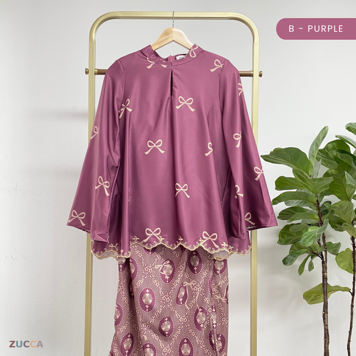 ZUCCA NABILAH KURUNG SULAM MODEN - DMRAYA002