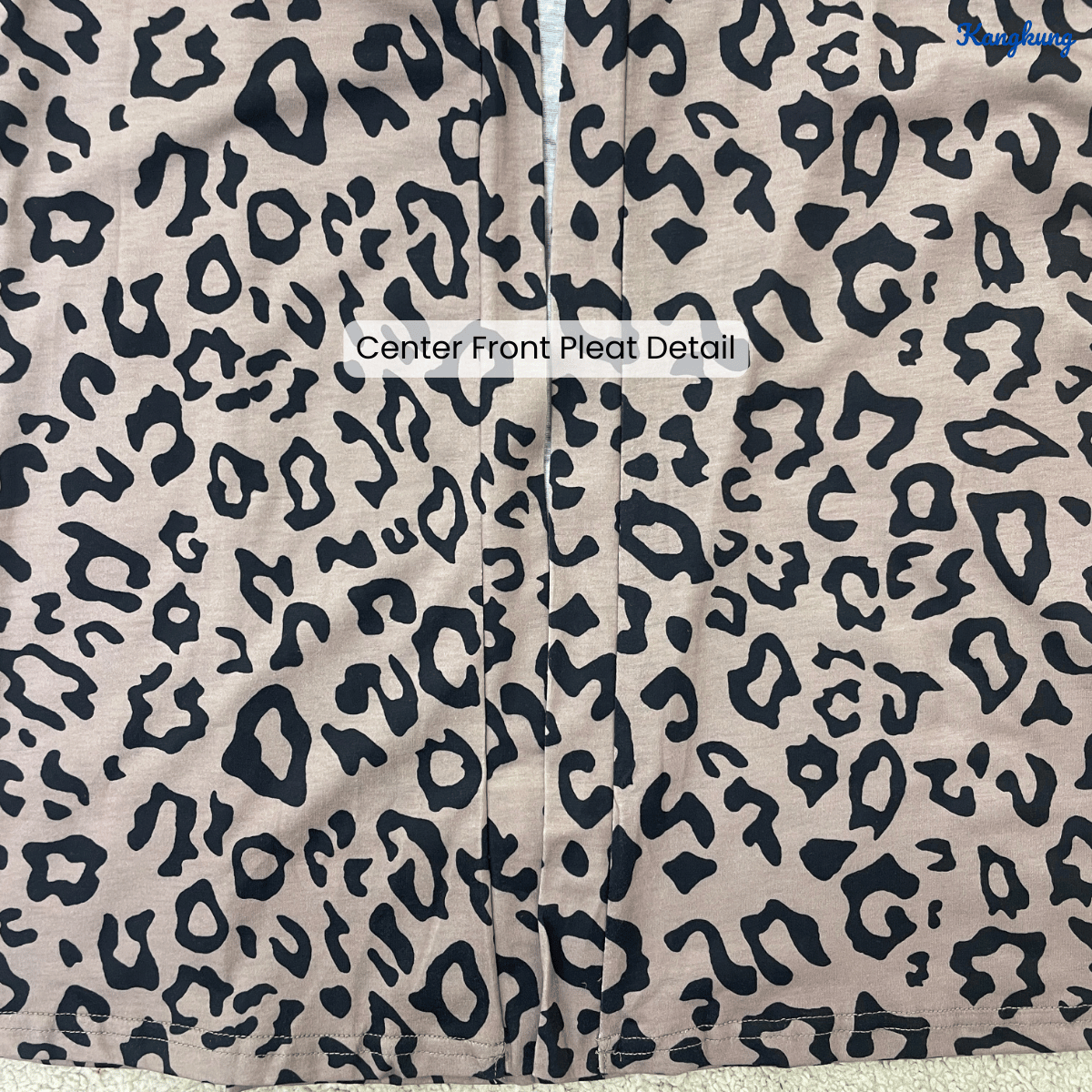 KANGKUNG SERENA BUTTONLESS PLAID MODEST CARDIGAN - C1009 (263)