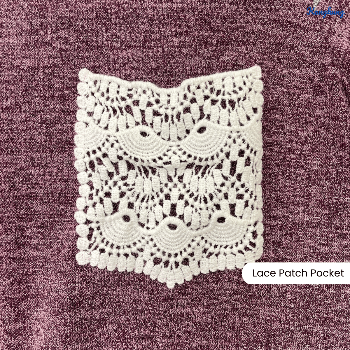 KANGKUNG NAELA CASUAL COLOR  BLOCK LONG SLEEVE SHIRT - C1013 (245)