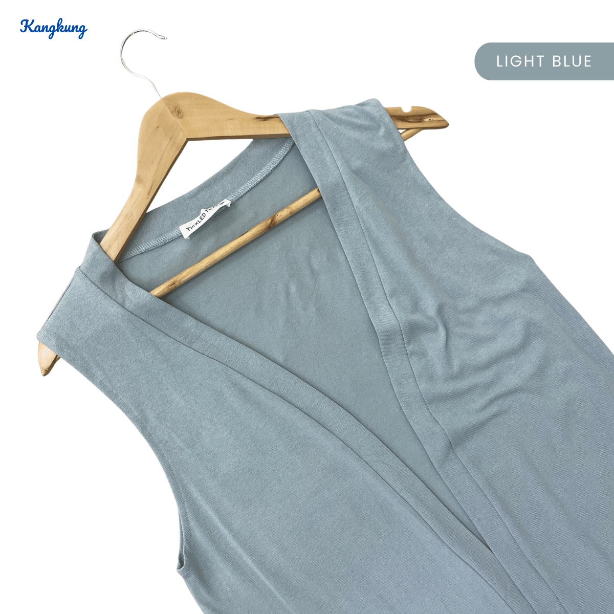 KANGKUNG MYRA OPEN CARDIGAN SLEEVESLESS - C1018 (285)