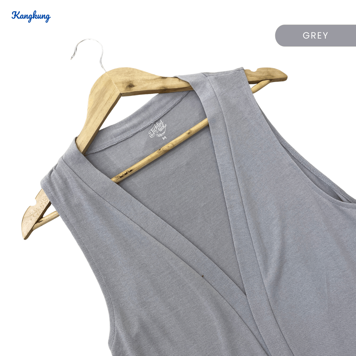 KANGKUNG MYRA OPEN CARDIGAN SLEEVESLESS - C1018 (285)