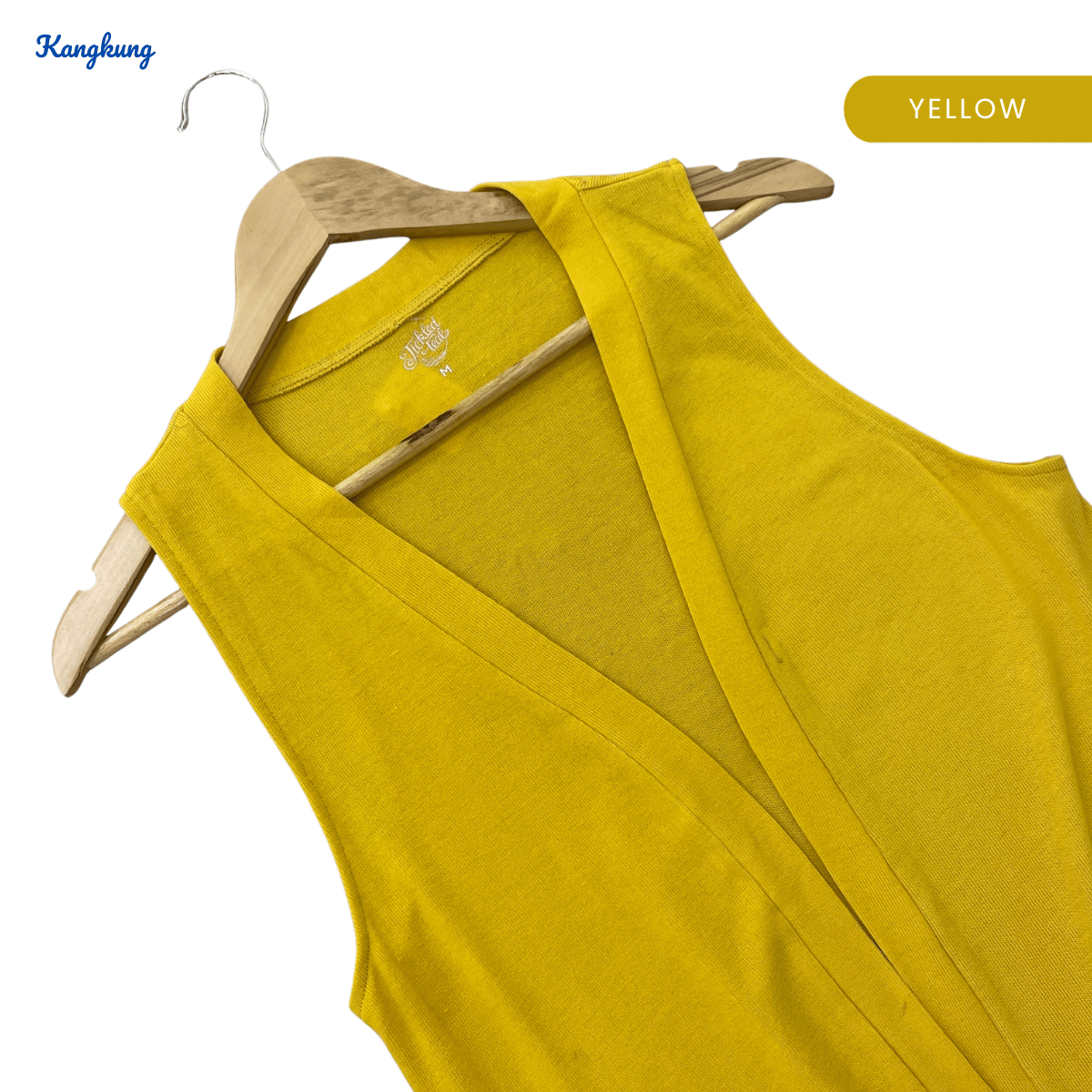 KANGKUNG MYRA OPEN CARDIGAN SLEEVESLESS - C1018 (285)