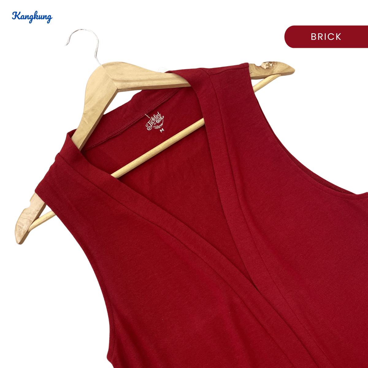 KANGKUNG MYRA OPEN CARDIGAN SLEEVESLESS - C1018 (285)