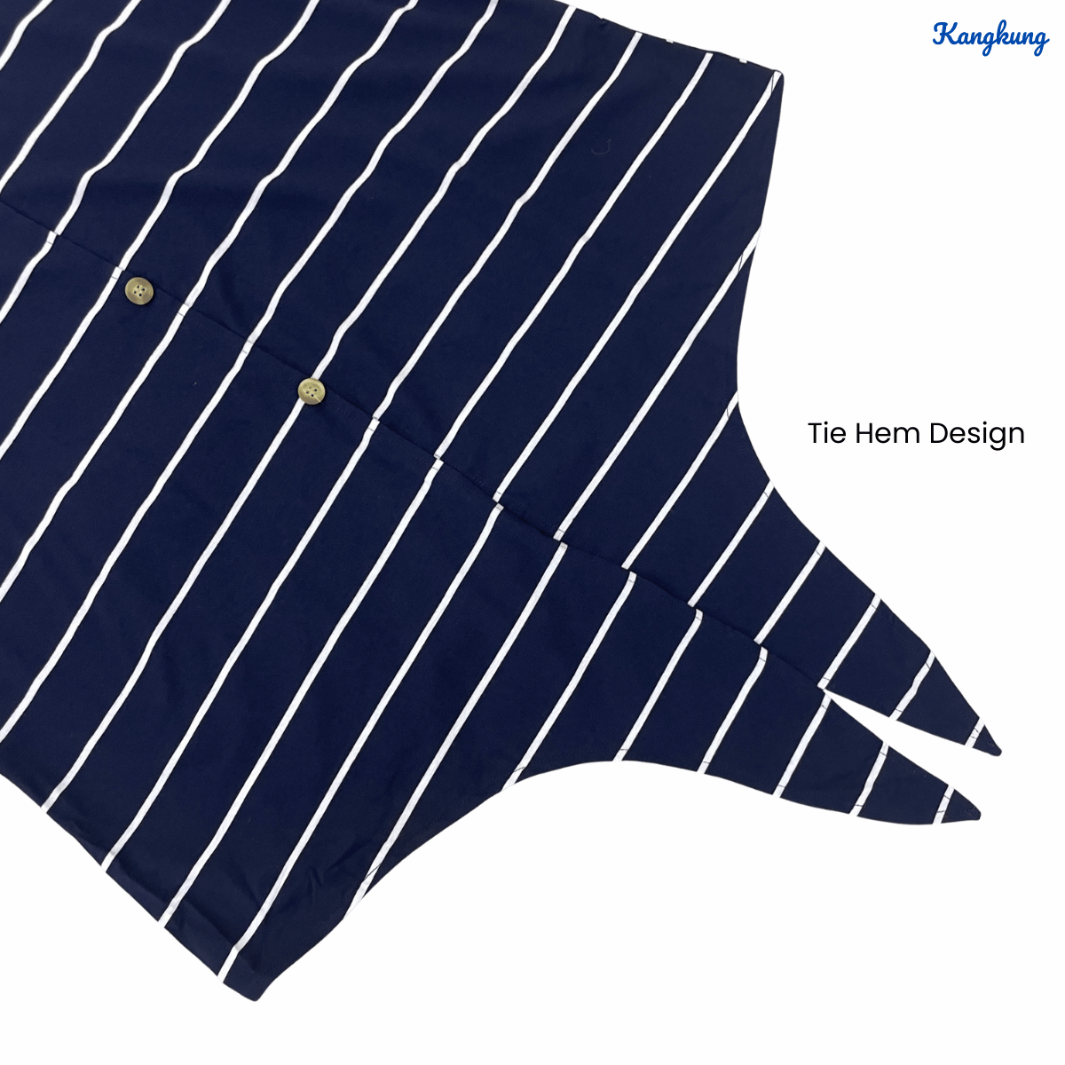 KANGKUNG RIYANA MODEST STRIPE BLOUSE - C1019 (293)